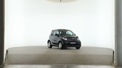 Smart fortwo cabrio EQ Verdeck rot tridion grau matt